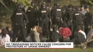 ‘No Trespass’ notices create concerns for UMass Amherst protestors