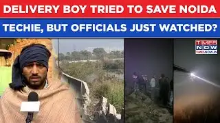 Noida Techie Drowns: While Delivery Boy Braved Biting Cold To Save Youth, Officials Simply Watched?