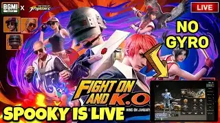 NON GYRO🔥 | IPAD GAMPLAY | V | BGMI LIVE WITH 👻SPOOKYISLIVE