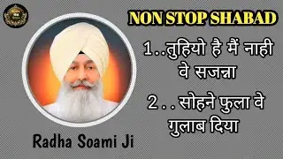 Non Stop Shabad | तुहियो है मैं नाही वे सजन्ना| सोहने फुला वे गुलाब दिया | Shabad Collection RSSB