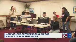 Non-violent offenders eligible for Nashville safe surrender
