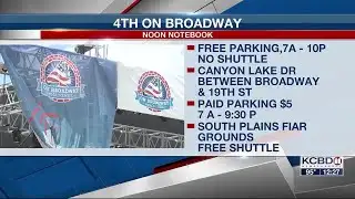 Noon Notebook: 34th annual 4th On Broadway Festival