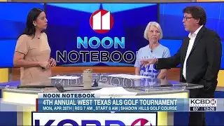 Noon Notebook: 4th annual West Texas ALS Golf Tournament