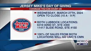 Noon Notebook: Jersey Mike