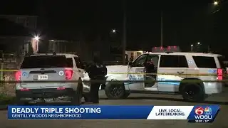 NOPD investigates deadly triple shooting in Gentilly Woods