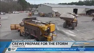 North Carolina crews preparing for the storm