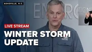 North Carolina Gov. Stein updates on winter storm