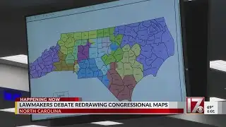 North Carolina lawmakers debate redrawing congressional maps