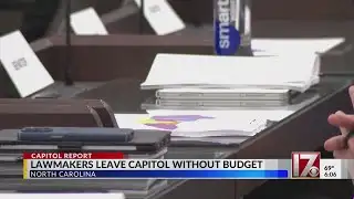 North Carolina lawmakers leave state Capitol without budget