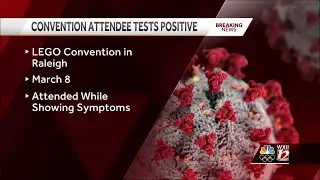 North Carolina LEGO convention participant tests positive for coronavirus