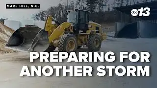 North Carolina road crews continue clearing ice as another storm approaches