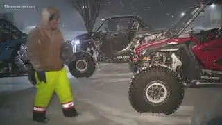 North Carolina sees significant snowfall in winter storm