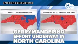 North Carolina state lawmakers debate new congressional map aimed at boosting Republican seats