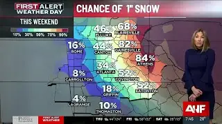 North Georgia could see snow this weekend