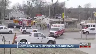 North Omaha businesses bounce back