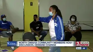 North Omaha community members host discussion, demand change