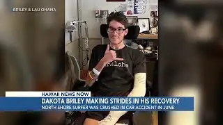 North Shore surfer continues recovery months after being pinned between 2 vehicles