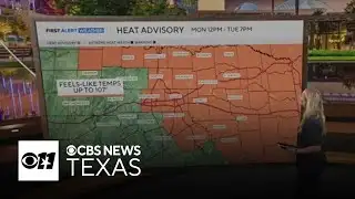 North Texans start the work week with a heat advisory