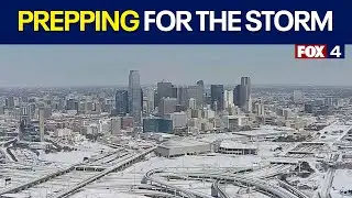North Texas businesses help prepare for winter storm