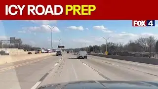 North Texas cities begin prepping roads for icy conditions