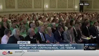 North Texas town begins mediation over LDS temple