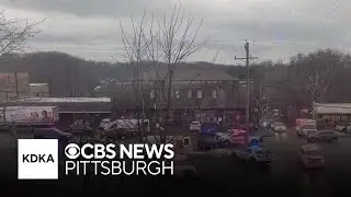 North Versailles Police Department cruiser involved in violent crash