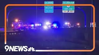Northbound I-25 closed in Denver for crash that killed 2
