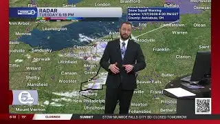 Northeast Ohio counties hit with Snow Squall Warning Tuesday evening