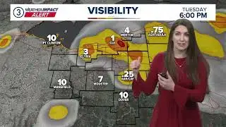 Northeast Ohio Weather Impact forecast: Snow exits, cold continues