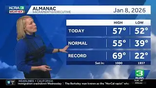 Northern California forecast: Bright and breezy Thursday