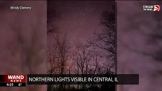 Northern Lights return to the skies across Central Illinois