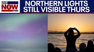Northern lights still visible through Thursday night