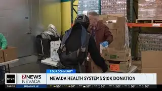 Northern Nevada Health System making donations