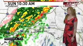 Northwest Florida to see storms and cold, but mostly avoid winter storm