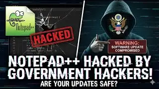 🚨 Notepad++ HACKED by Government Hackers! Are YOUR Updates Safe?