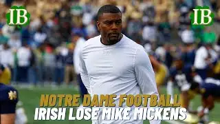 Notre Dame Must Replace Elite DB Coach Mike Mickens