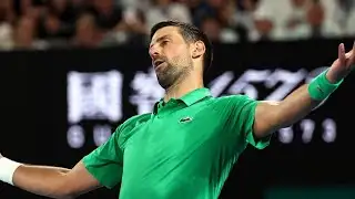 Novak Djokovic confronts Australian Open umpire after getting warning