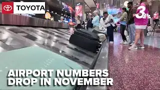 November passenger numbers at Reid International drop 9 5% amid challenges