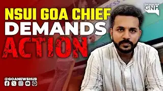 NSUI Goa Chief Naushad Chowdhari