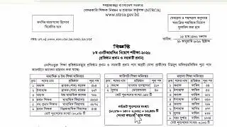 এনটিআরসিএ নিয়োগ বিজ্ঞপ্তি ২০২৬ । NTRCA Circular 2026 । ৮ম এনটিআরসিএ নিয়োগ পরীক্ষা ২০২৬