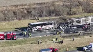 NTSB investigating deadly Ohio bus crash