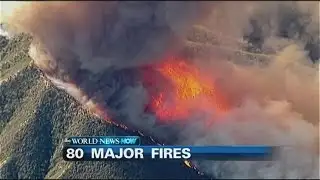 Numerous Wildfires Causing Massive Damage in the West | ABC News