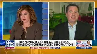 Nunes sends letter to FBI, DOJ, CIA, NSA concerning Mueller report