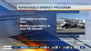 NV Energy proposes subscription solar program