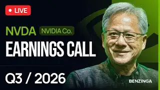 Nvidia Q3 FY26 Earnings Call | $NVDA | 🔴 WATCH LIVE