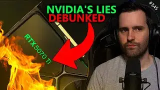 Nvidia RTX 50 Supply Lies, AMD RDNA 5 Strategy, Intel B770 | Hardware Unboxed | Broken Silicon 345