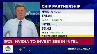 Nvidia to invest $5 billion in Intel