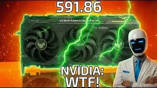 NVIDIA: WTF?! Nvidia Driver Update 591.86 | RTX 5070 Driver Comparison