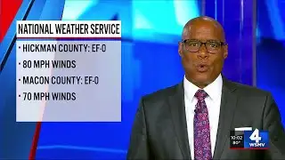 NWS confirms two EF-0 tornadoes during Wednesday storms