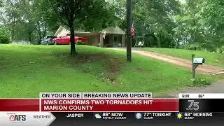NWS confirms two tornadoes hit Marion County